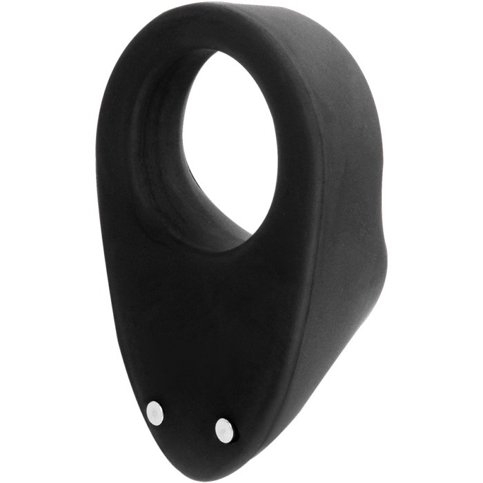 INTENSE - OTO ANILLO VIBRADOR RECARGABLE NEGRO - CandyHot - Foto 3