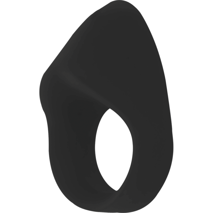 INTENSE - OTO ANILLO VIBRADOR RECARGABLE NEGRO - CandyHot - Foto 4