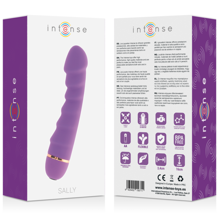 INTENSE - SALLY 20 SPEEDS SILICONE LILA - CandyHot - Foto 5