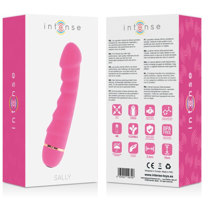INTENSE - SALLY 20 SPEEDS SILICONE ROSA - CandyHot - Foto 6