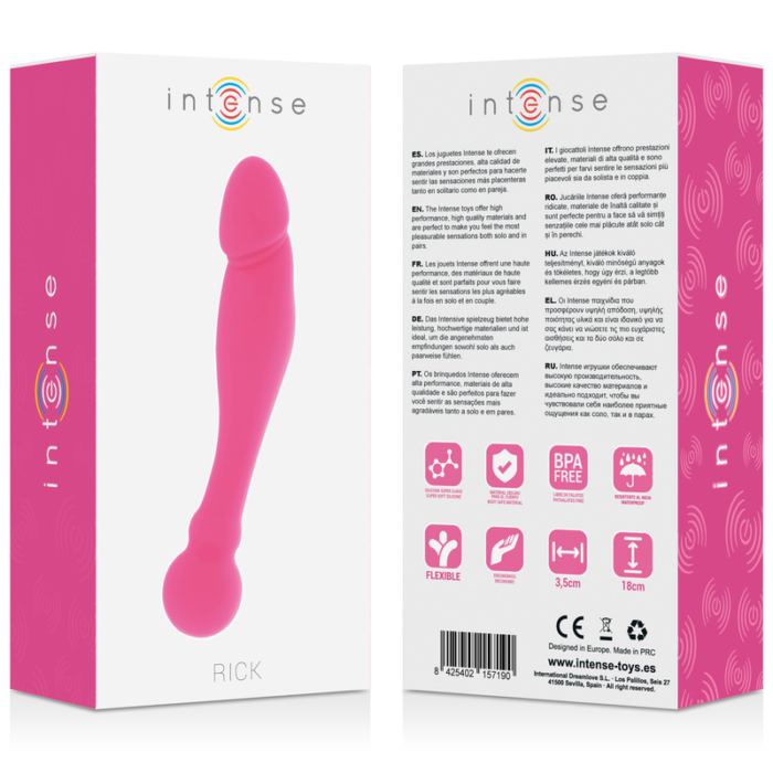 INTENSE - SILICONE RICK DUAL ROSA - CandyHot - Foto 6