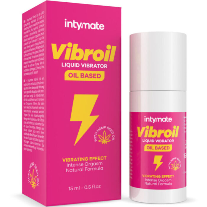 INTIMATELINE INTYMATE - VIBROIL ACEITE INTIMO PARA ELLA EFECTO VIBRADOR 15 ML - CandyHot - Foto 1