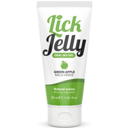 INTIMATELINE - LICK JELLY LUBRICANTE MANZANA VERDE 50 ML - CandyHot - Foto 1