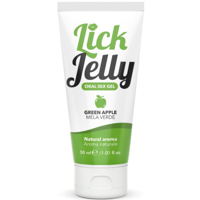 INTIMATELINE - LICK JELLY LUBRICANTE MANZANA VERDE 50 ML - CandyHot - Foto 1