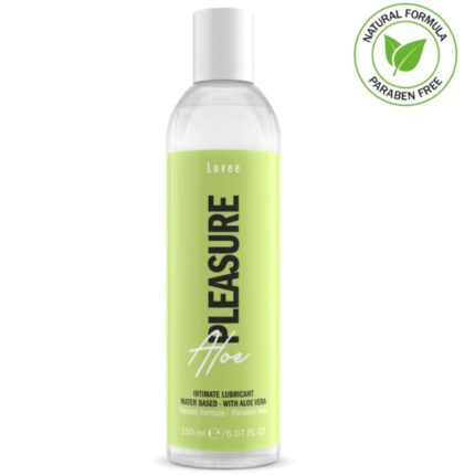 INTIMATELINE - LOVEE ALOE PLEASURE LUBRICANTE CON ALOE VERA 150 ML - CandyHot - Foto 1