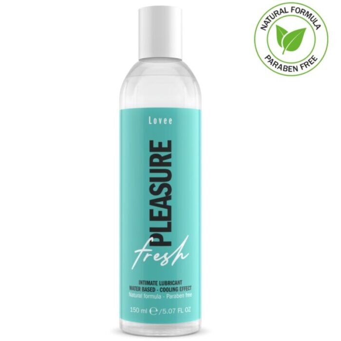 INTIMATELINE - LOVEE FRESH PLEASURE LUBRICANTE EFECTO FRIO 150 ML - CandyHot - Foto 1