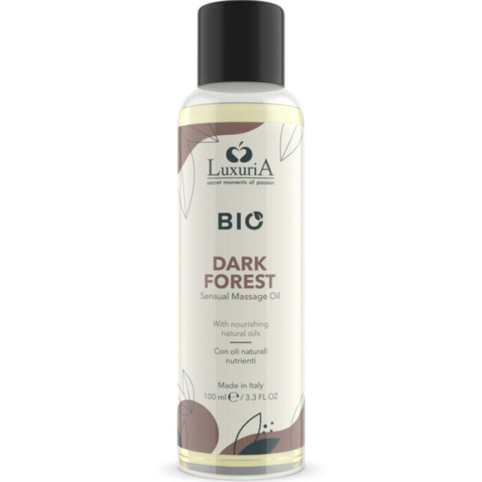 INTIMATELINE LUXURIA - BIO ACEITE MASAJE DARK FOREST 100 ML - CandyHot - Foto 1