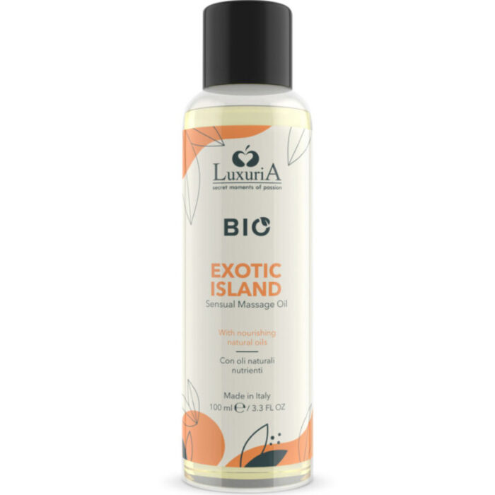 INTIMATELINE LUXURIA - BIO ACEITE MASAJE EXOTIC ISLAND 100 ML - CandyHot - Foto 1