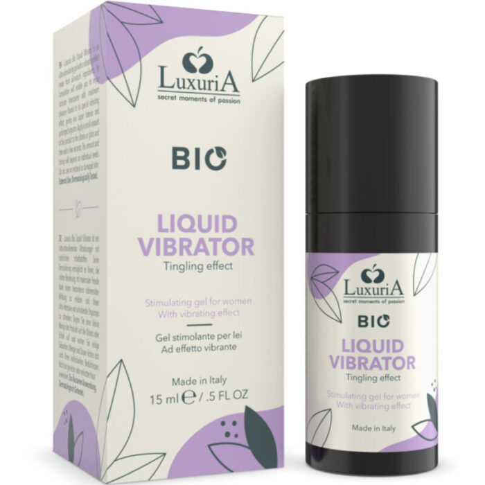 INTIMATELINE LUXURIA - BIO GEL ESTIMULANTE PARA ELLA EFECTO VIBRADOR 15 ML - CandyHot - Foto 1