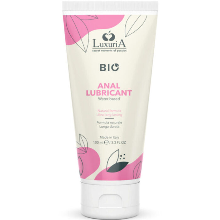 INTIMATELINE - LUXURIA BIO LUBRICANTE ANAL BASE AGUA 100 ML - CandyHot - Foto 1