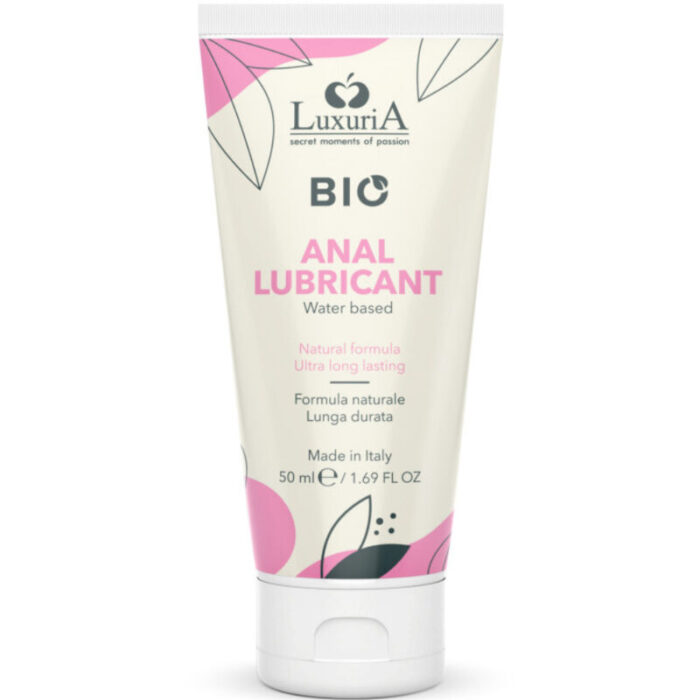 INTIMATELINE - LUXURIA BIO LUBRICANTE ANAL BASE AGUA 50 ML - CandyHot - Foto 1