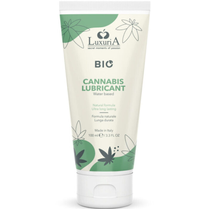 INTIMATELINE - LUXURIA BIO LUBRICANTE CANNABIS BASE AGUA 100 ML - CandyHot - Foto 1