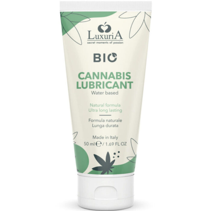 INTIMATELINE - LUXURIA  BIO LUBRICANTE CANNABIS BASE AGUA 50 ML - CandyHot - Foto 1