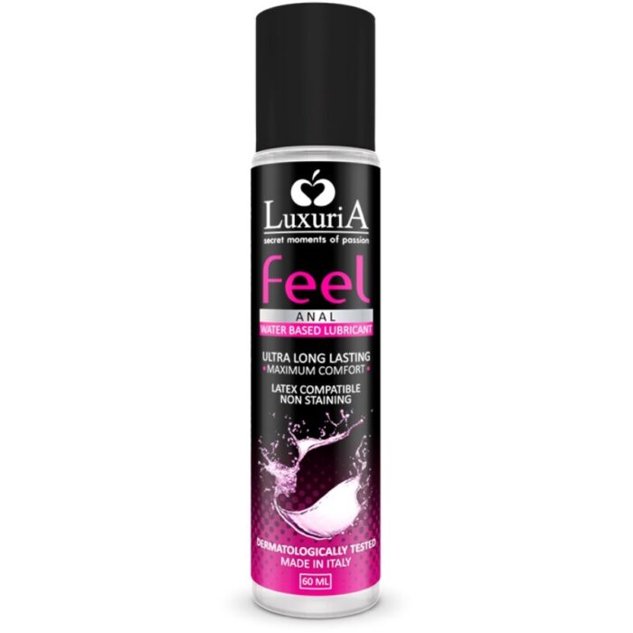 INTIMATELINE - LUXURIA FEEL LUBRICANTE BASE AGUA ANAL 60 ML - CandyHot - Foto 1