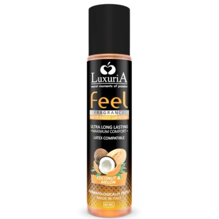 INTIMATELINE - LUXURIA FEEL LUBRICANTE BASE AGUA COCO Y MELON 60 ML - CandyHot - Foto 1