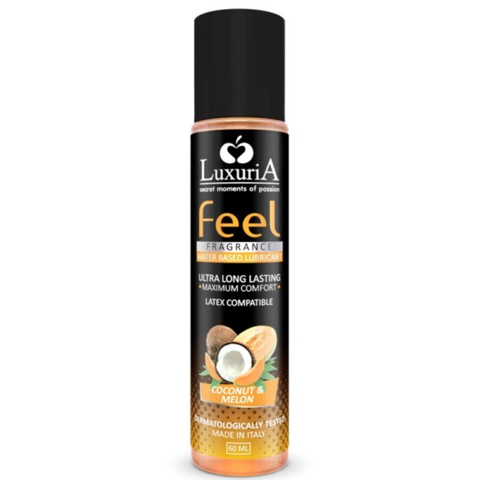 INTIMATELINE - LUXURIA FEEL LUBRICANTE BASE AGUA COCO Y MELON 60 ML - CandyHot - Foto 1