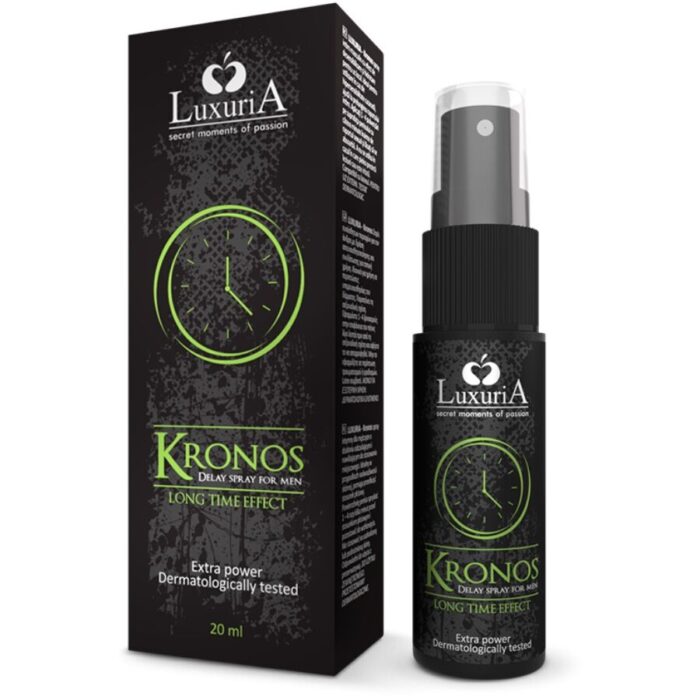 INTIMATELINE LUXURIA - KRONOS SPRAY RETARDANTE EFECTO DESENSIBILIZANTE 20 ML - CandyHot - Foto 1