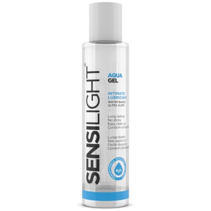 INTIMATELINE - SENSILIGHT LUBRICANTE BASE AGUA AQUAGEL 150 ML - CandyHot - Foto 1