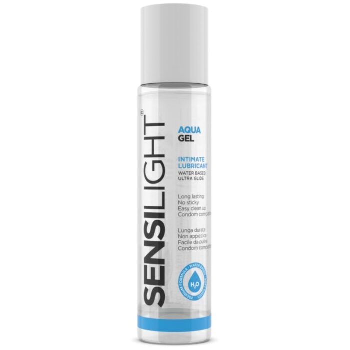 INTIMATELINE - SENSILIGHT LUBRICANTE BASE AGUA AQUAGEL 60 ML - CandyHot - Foto 1