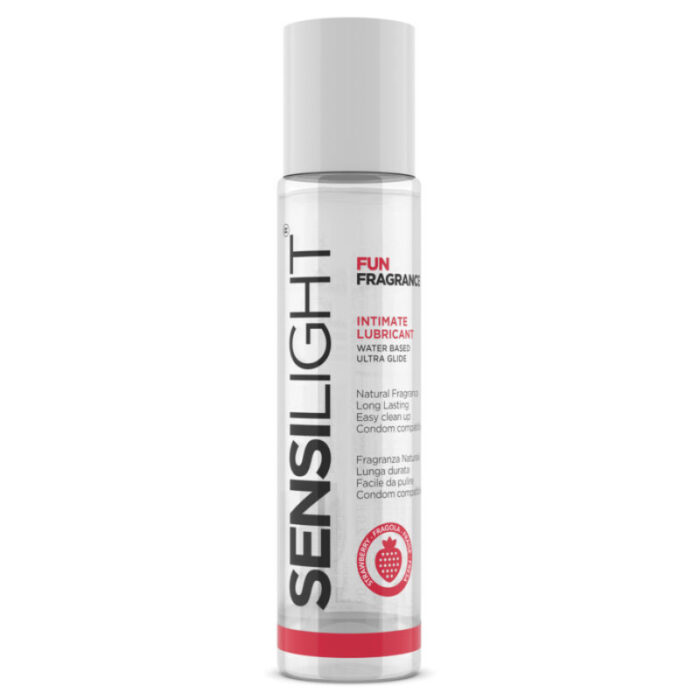 INTIMATELINE - SENSILIGHT LUBRICANTE BASE AGUA FRESA 60 ML - CandyHot - Foto 1