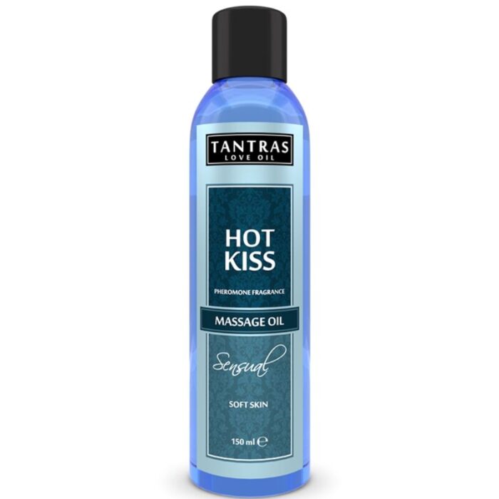 INTIMATELINE - TANTRAS LOVE OIL HOT KISS ACEITE MASAJE 150 ML - CandyHot - Foto 1