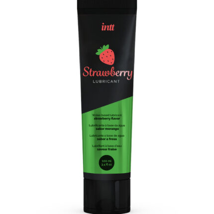 INTT LUBRICANTS - LUBRICANTE ÍNTIMO BASE DE AGUA SABOR A FRESA - CandyHot - Foto 1