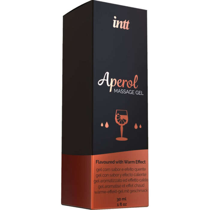 INTT MASSAGE & ORAL SEX - GEL DE MASAJE APEROL EFECTO CALOR INTENSO - CandyHot - Foto 3