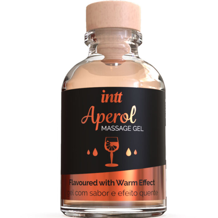 INTT MASSAGE & ORAL SEX - GEL DE MASAJE APEROL EFECTO CALOR INTENSO - CandyHot - Foto 1