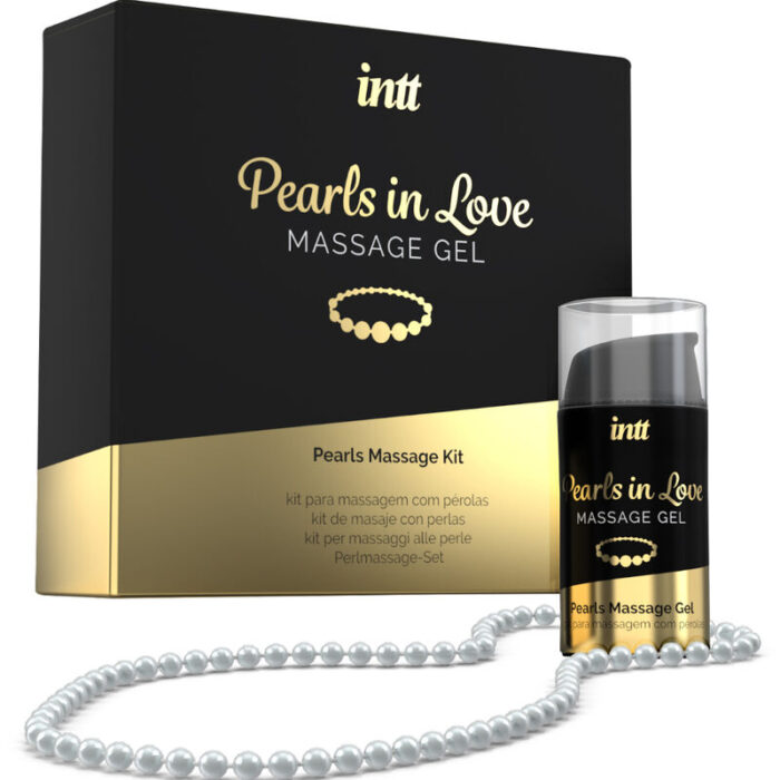 INTT MASSAGE & ORAL SEX - PEARLS IN LOVE CON COLLAR DE PERLAS Y GEL DE SILICONA - CandyHot - Foto 1