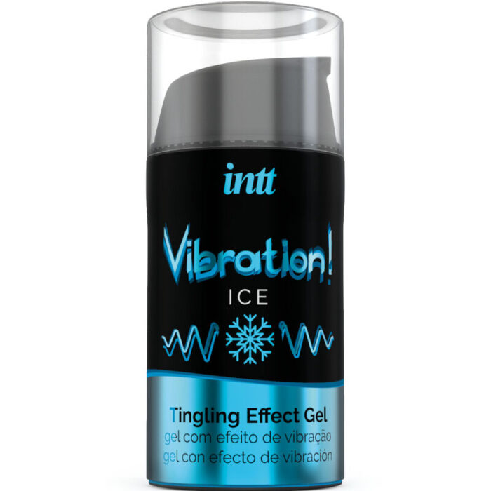INTT - POTENTE ESTIMULANTE ÍNTIMO GEL VIBRADOR EFECTO FRÍO 15ML - CandyHot - Foto 1