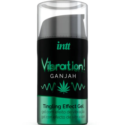INTT - POTENTE ESTIMULANTE ÍNTIMO GEL VIBRADOR LIQUIDO CANNABIS 15ML - CandyHot - Foto 1