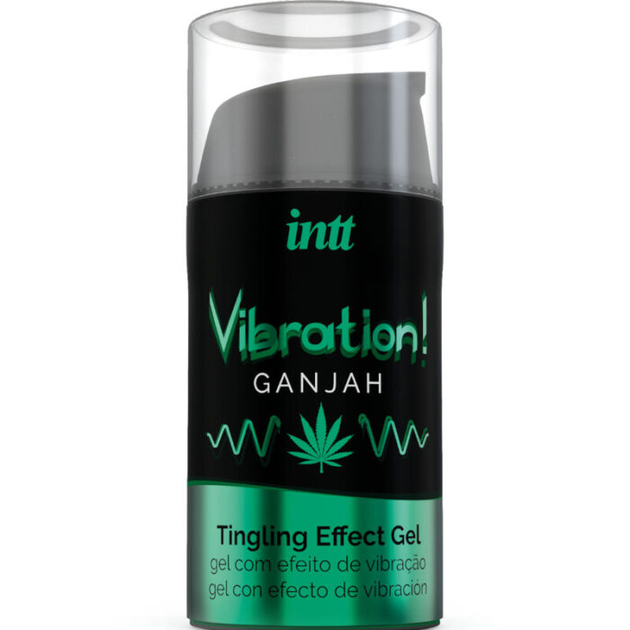 INTT - POTENTE ESTIMULANTE ÍNTIMO GEL VIBRADOR LIQUIDO CANNABIS 15ML - CandyHot - Foto 1