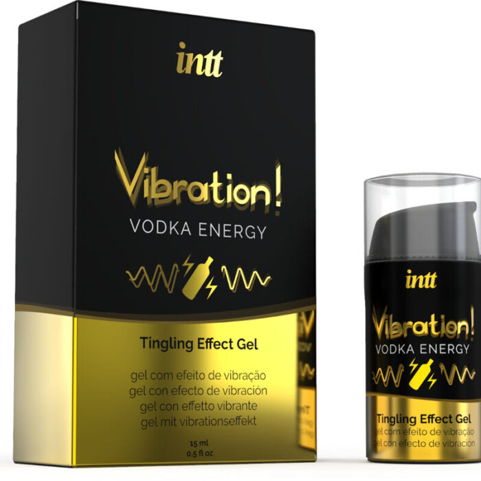 INTT - POTENTE ESTIMULANTE ÍNTIMO GEL VIBRADOR LIQUIDO VODKA 15ML - CandyHot - Foto 2