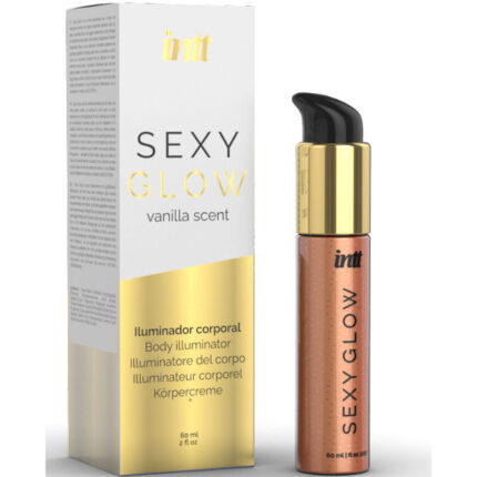 INTT RELEASES - SEXY GLOW ILUMINADOR PIEL CORPORAL - CandyHot - Foto 2