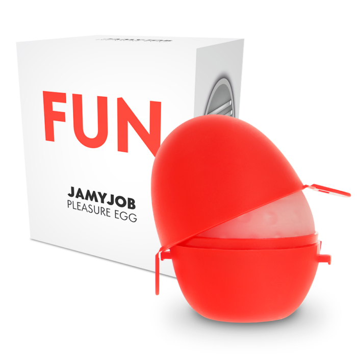 JAMYJOB - HUEVO MASTURBADOR DISCRETO EDICION ROJO FUN - CandyHot - Foto 2