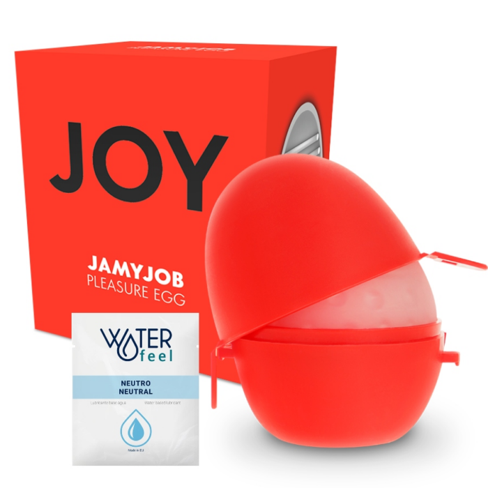 JAMYJOB - HUEVO MASTURBADOR DISCRETO VERSION ROJO JOY - CandyHot - Foto 2