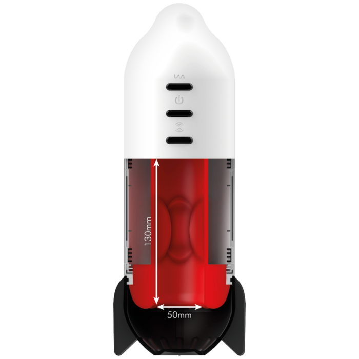 JAMYJOB - ROCKET MASTURBADOR TECNOLOGÍA SOFT COMPRESSION Y VIBRACIÓN - CandyHot - Foto 2