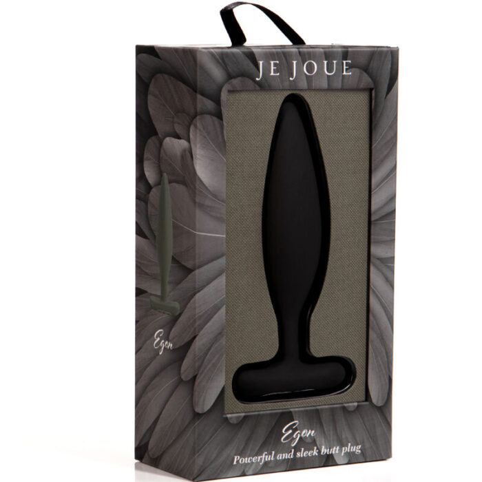 JE JOUE - EGON PLUG ANAL VIBRADOR NEGRO - CandyHot - Foto 3