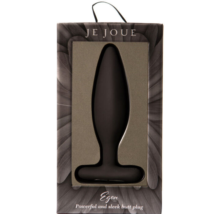 JE JOUE - EGON PLUG ANAL VIBRADOR NEGRO - CandyHot - Foto 4