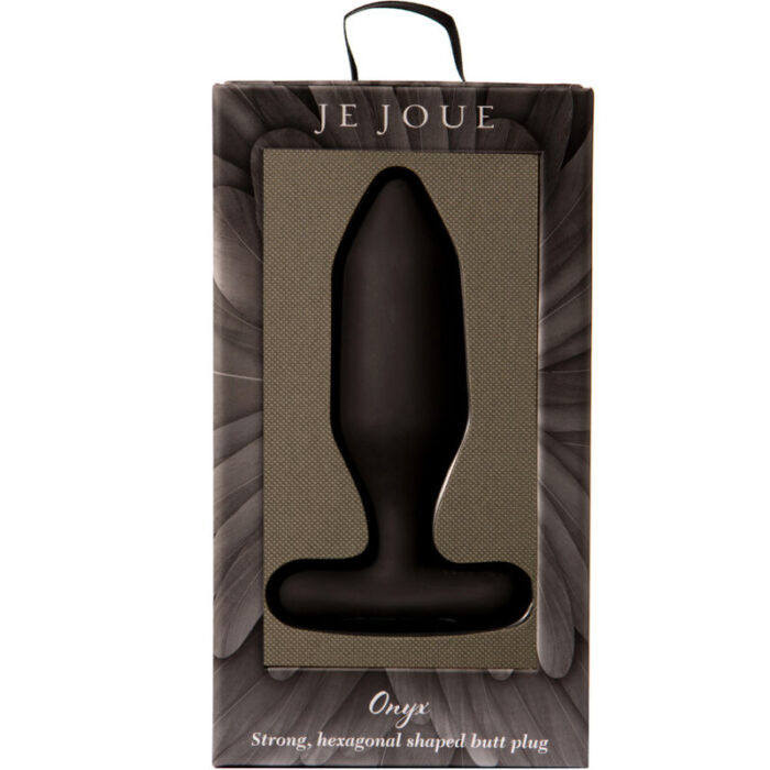 JE JOUE - ONYX PLUG ANAL VIBRADOR NEGRO - CandyHot - Foto 4