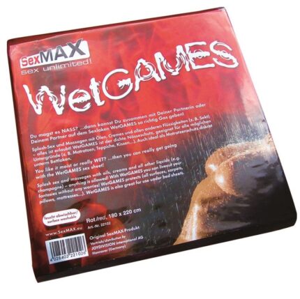 JOYDIVISION SEXMAX - SABANA ROJA DE PLASTICO REUTILIZABLE - CandyHot - Foto 2