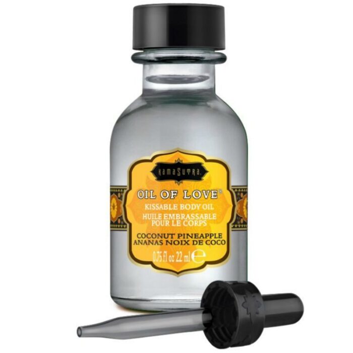 KAMASUTRA - ACEITE COMESTIBLE - COCO Y PIÑA 22 ML - CandyHot - Foto 1