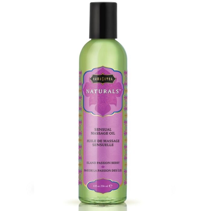 KAMASUTRA - ACEITE DE MASAJE NATURAL PASSION BERRY 236 ML - CandyHot - Foto 1