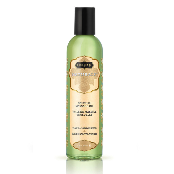 KAMASUTRA - ACEITE DE MASAJE VAINILLA CON SNDALO 236ML - CandyHot - Foto 1