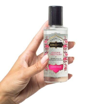 KAMASUTRA - DIVINE NECTARS LUBRICANTE STRAWBERRY DREAM 150 ML - CandyHot - Foto 2