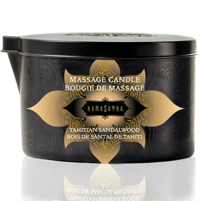 KAMASUTRA - VELA DE MASAJE VAINILLA Y SANDALO 170 GR - CandyHot - Foto 1