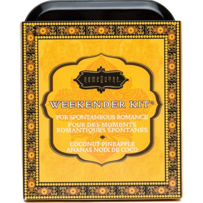 KAMASUTRA - WEEKENDER TIN KIT COCO Y PIÑA - CandyHot - Foto 1