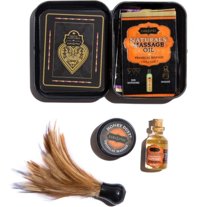 KAMASUTRA - WEEKENDER TIN KIT MANGO TROPICAL - CandyHot - Foto 3