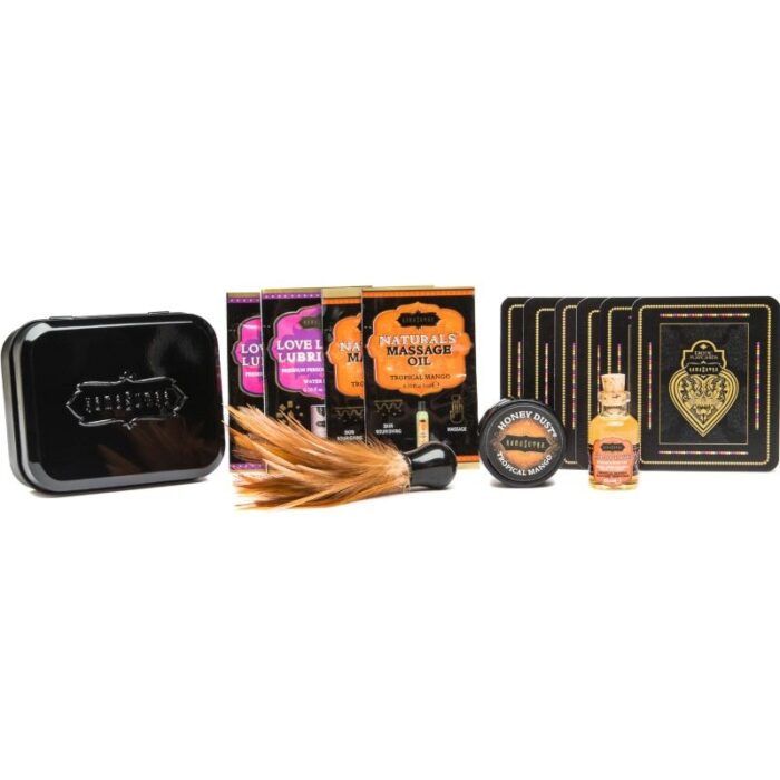 KAMASUTRA - WEEKENDER TIN KIT MANGO TROPICAL - CandyHot - Foto 4