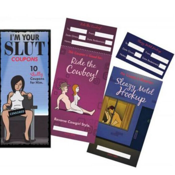 KHEPER GAMES - IM YOUR SLUT COUPONS / EN - CandyHot - Foto 1